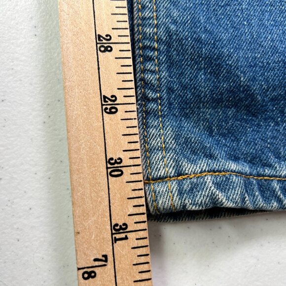 Vintage Ralph Lauren Polo Jeans Womens 12 X 31 Saturday High Rise Straight Leg - Picture 8 of 8